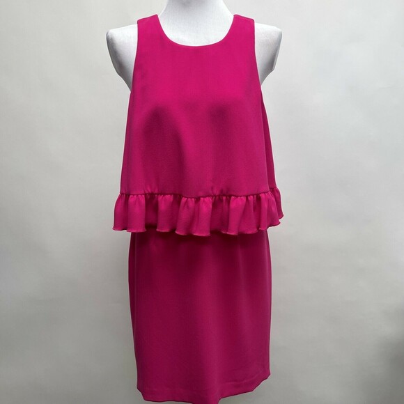 Trina Turk Women's Dress Size 10 Pink Open Back - Picture 1 of 10
